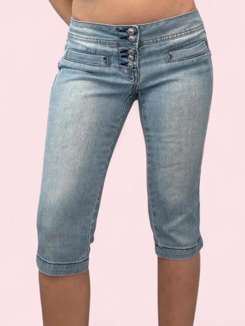 Vintage Y2K Zana Di Jeans low rise capris
